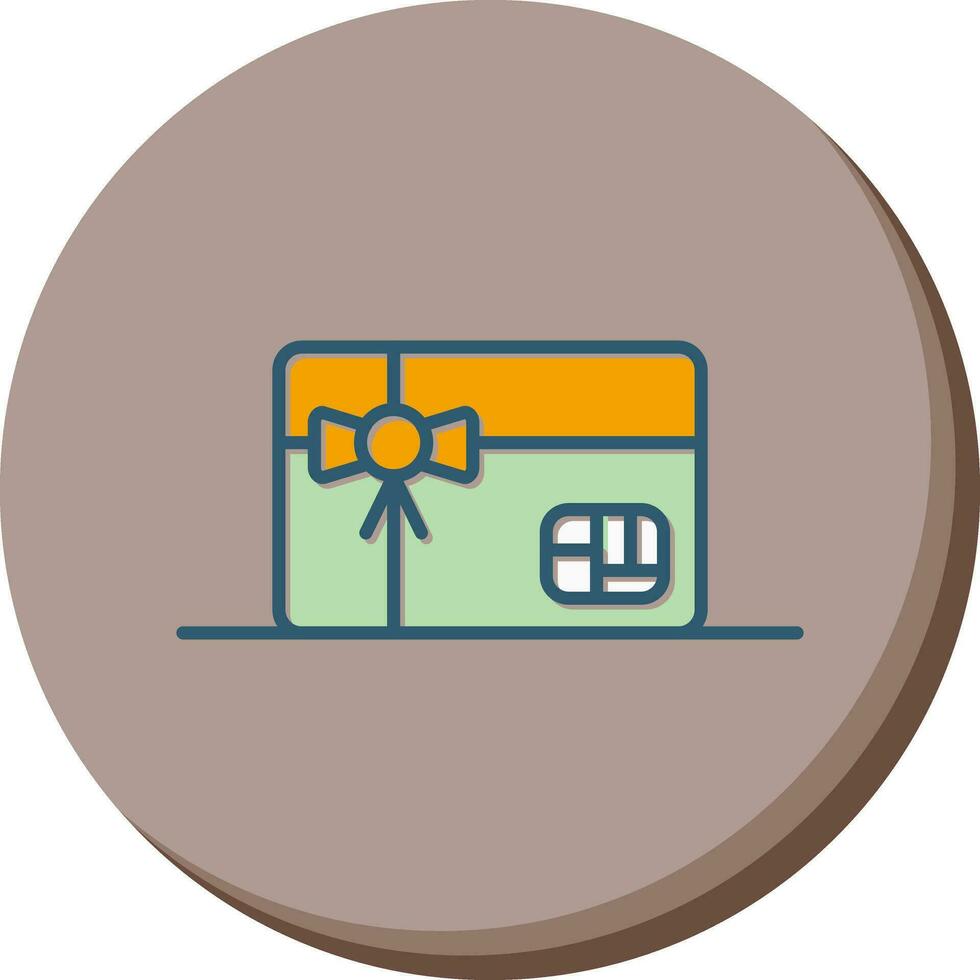 Gift Card Vector Icon