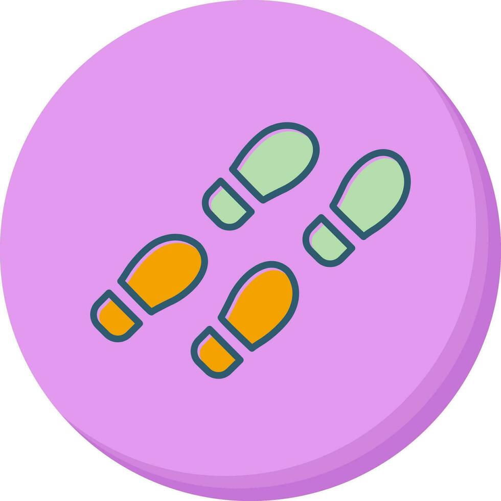 Footprint Vector Icon