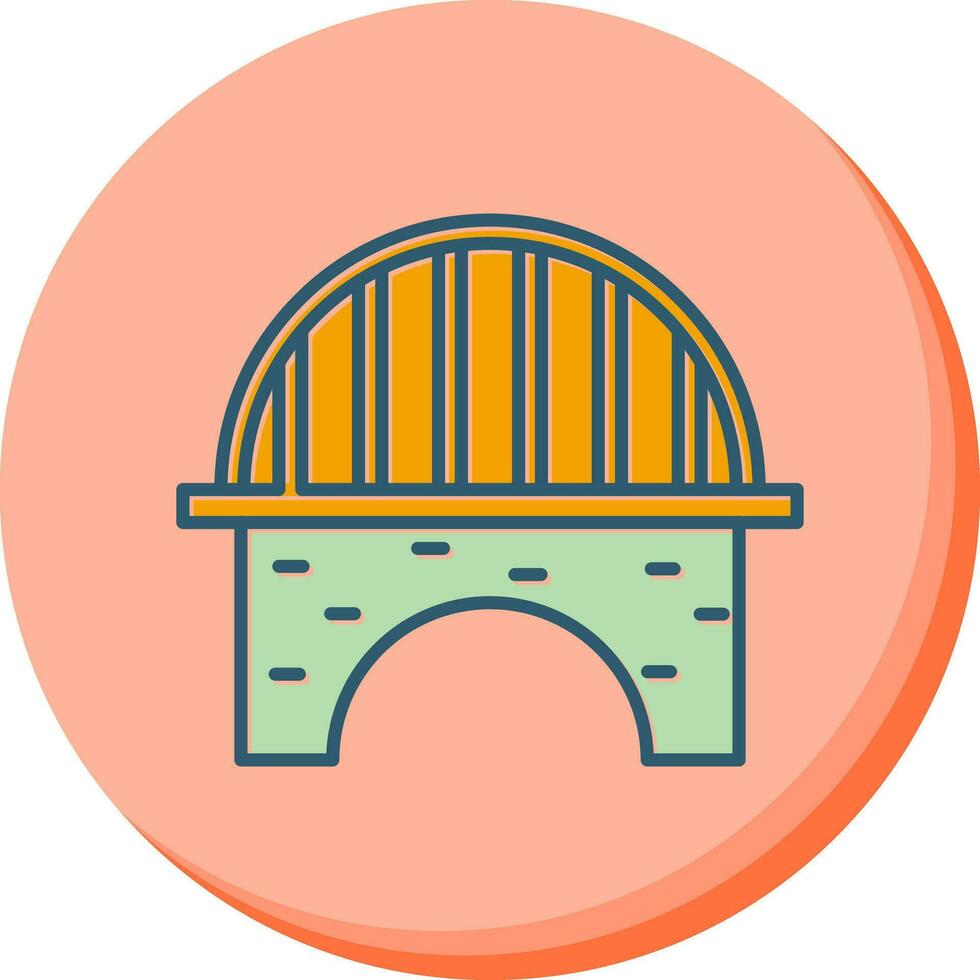 icono de vector de puente