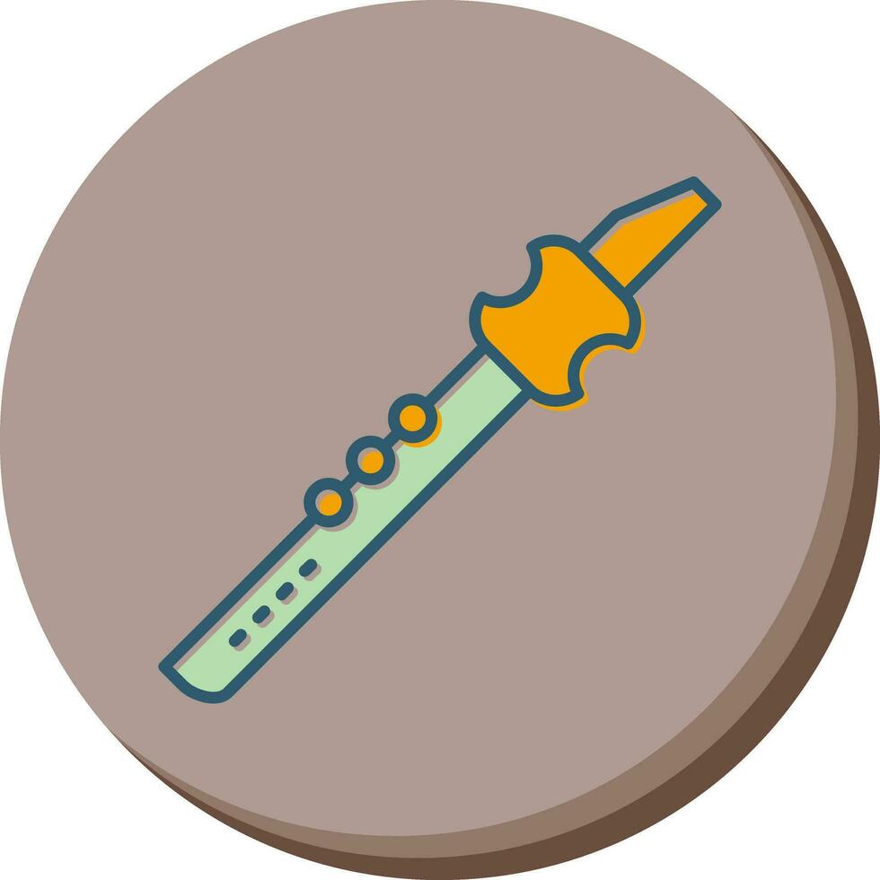 Flute Vector Icon