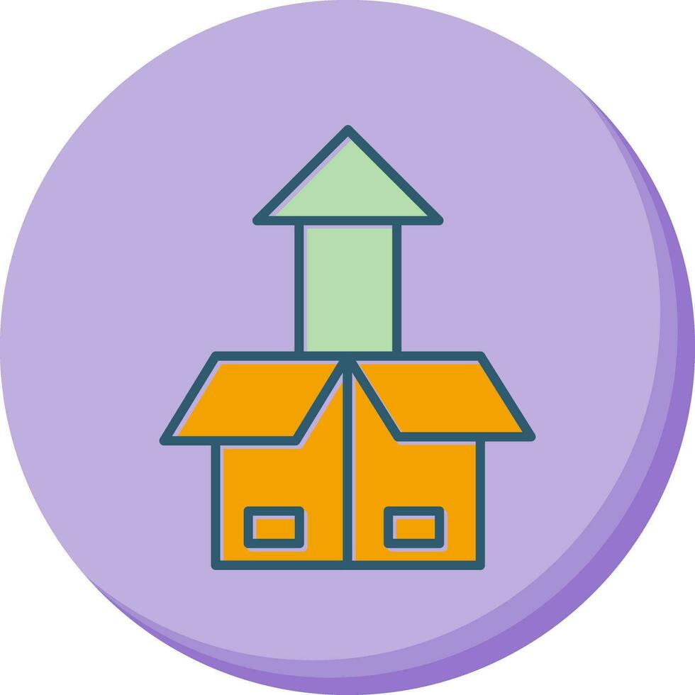 Open Box Vector Icon