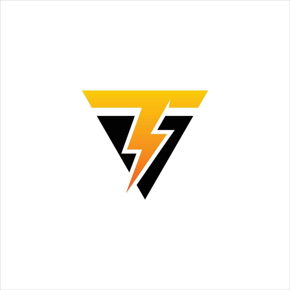 poder energía logo diseño elemento vector