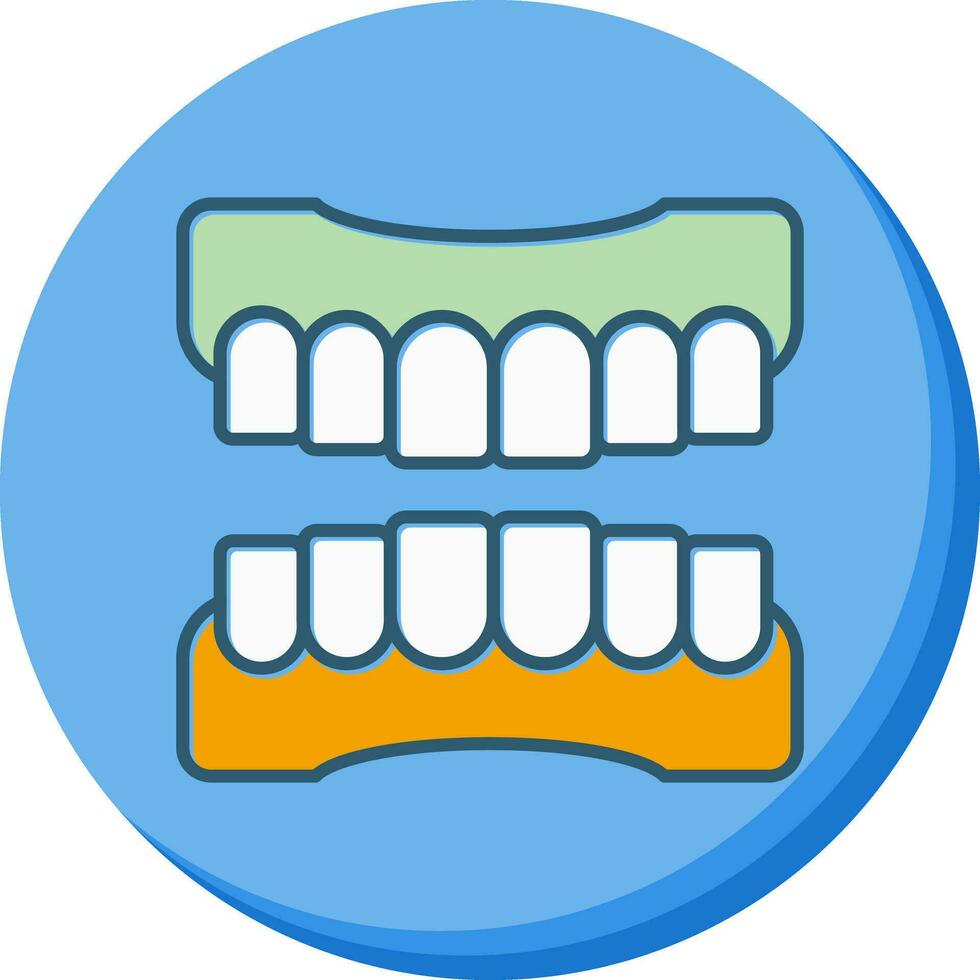 Denture Vector Icon