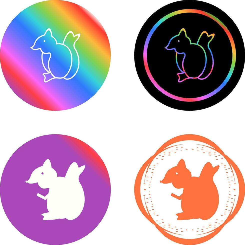 Squirrel Vector Icon