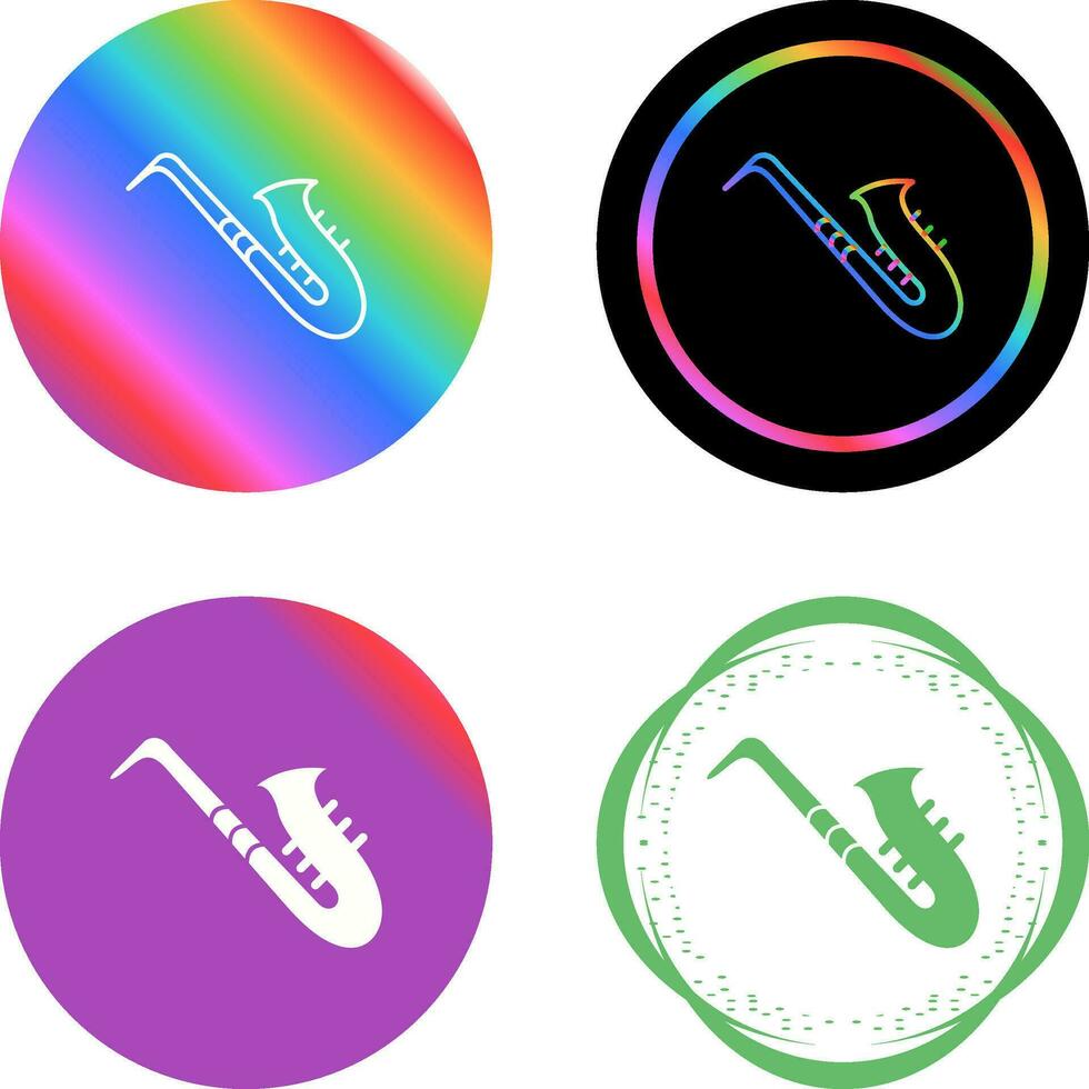 Saxophone Vector Icon