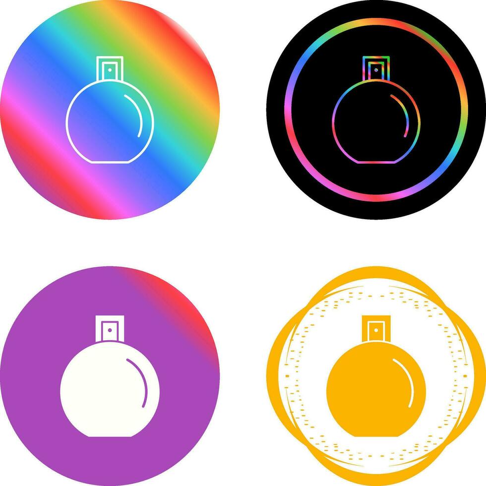 Perfume Bottle Vector Icon