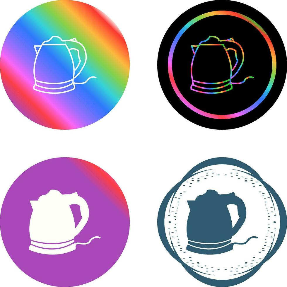 Electric Kettle Vector Icon