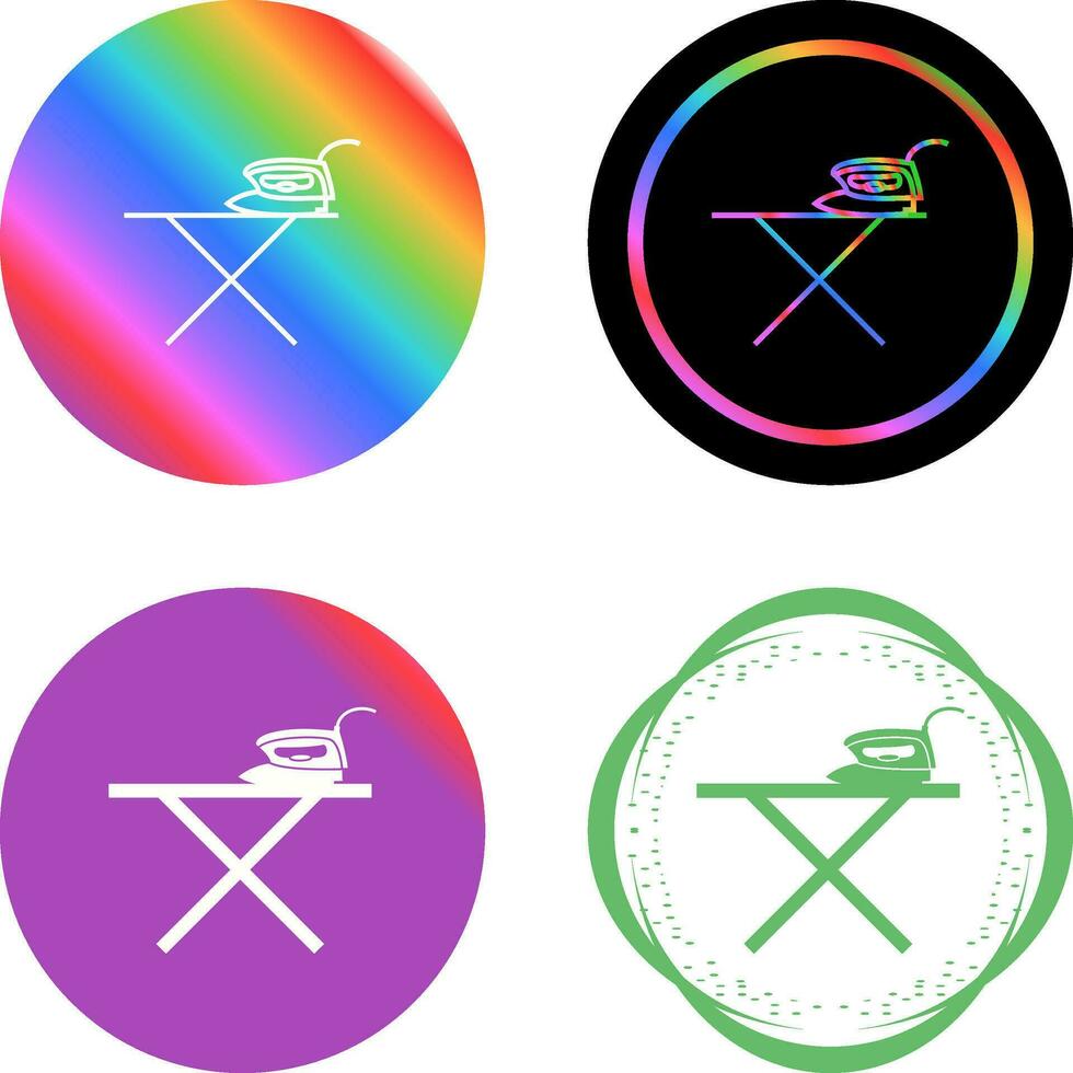 Iron Stand Vector Icon