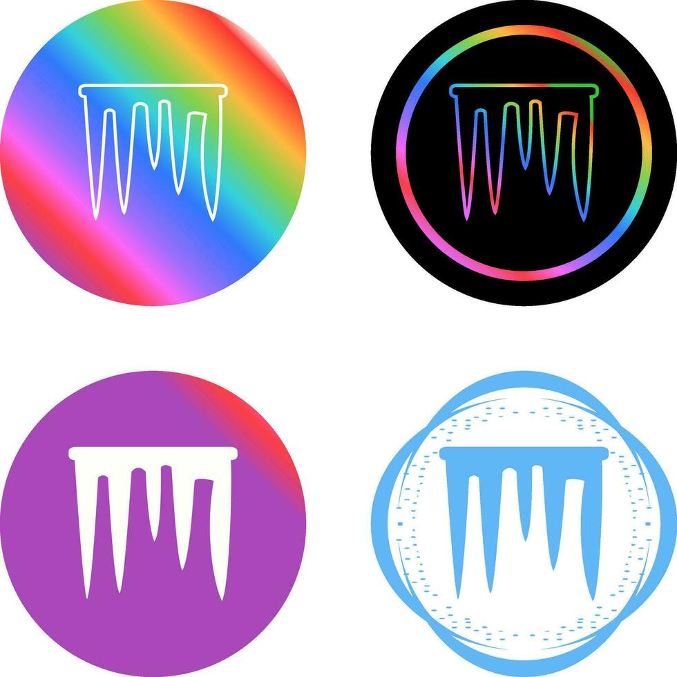 Icicles Vector Icon