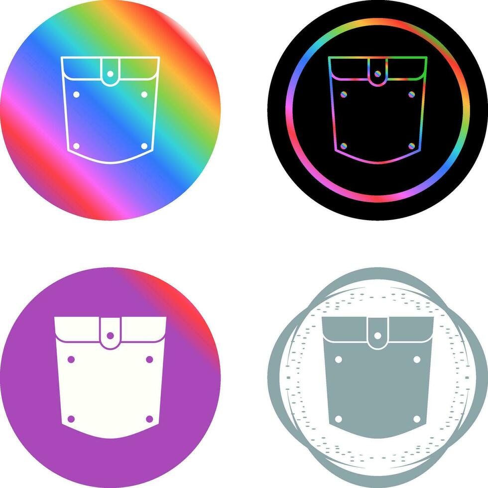 Pocket Square Vector Icon