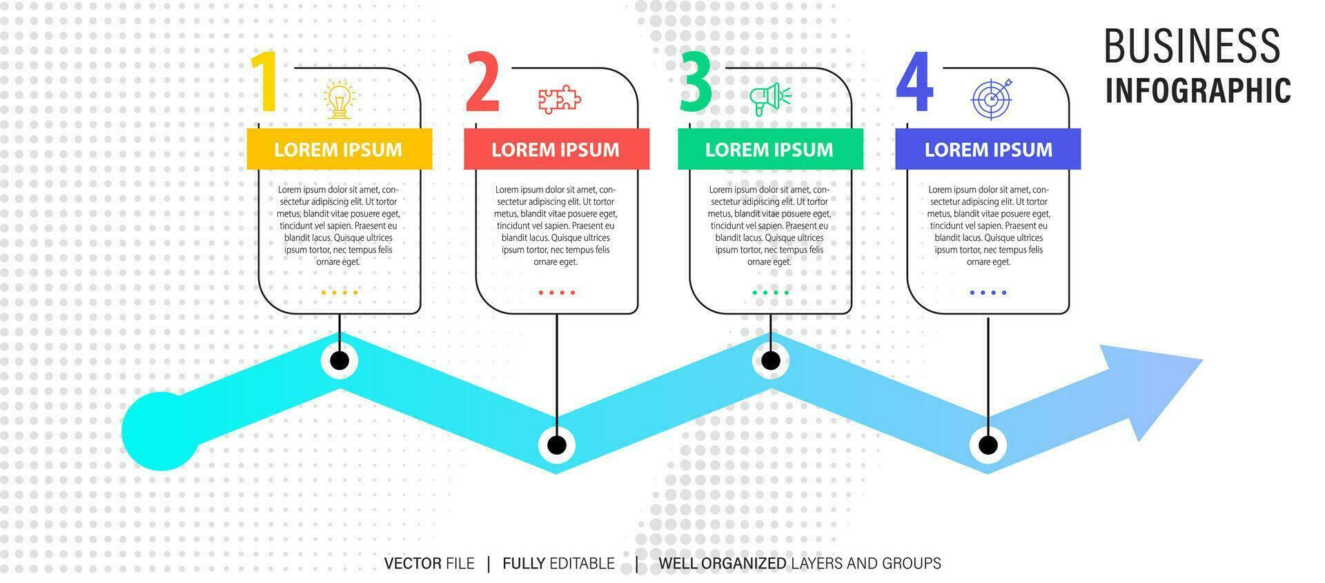 Business road map timeline infographic icons designed for abstract background template milestone element modern diagram process technology digital marketing data presentation chart Vector illustration