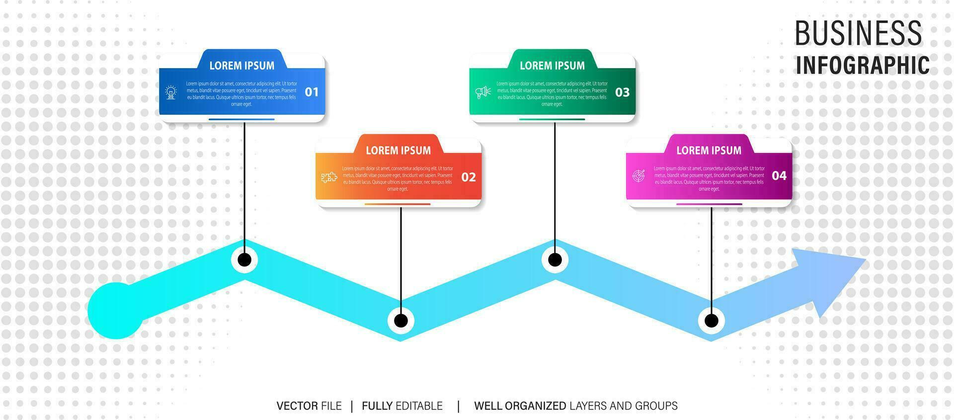 Set of infographic elements data visualization vector design template. Can be used for steps, options, business process, workflow, diagram, flowchart concept, timeline, marketing icons, info graphics.