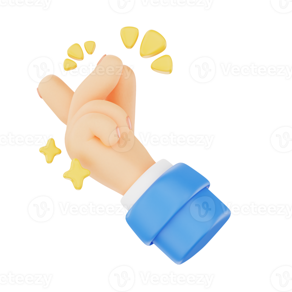 Snap 3D hand gesture icon png