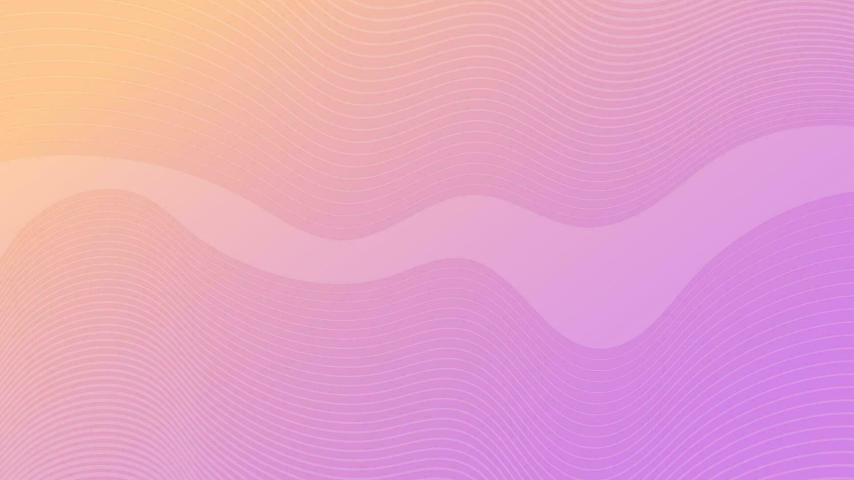 Modern colorful wave curve gradient background vector