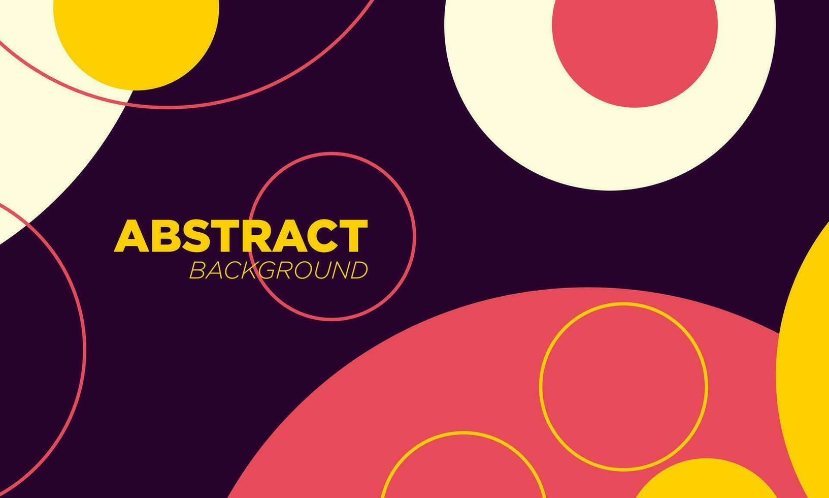 Abstract Colorful Background Design. vector