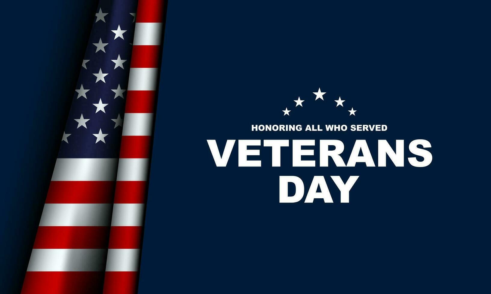 Veterans Day Background Design. vector