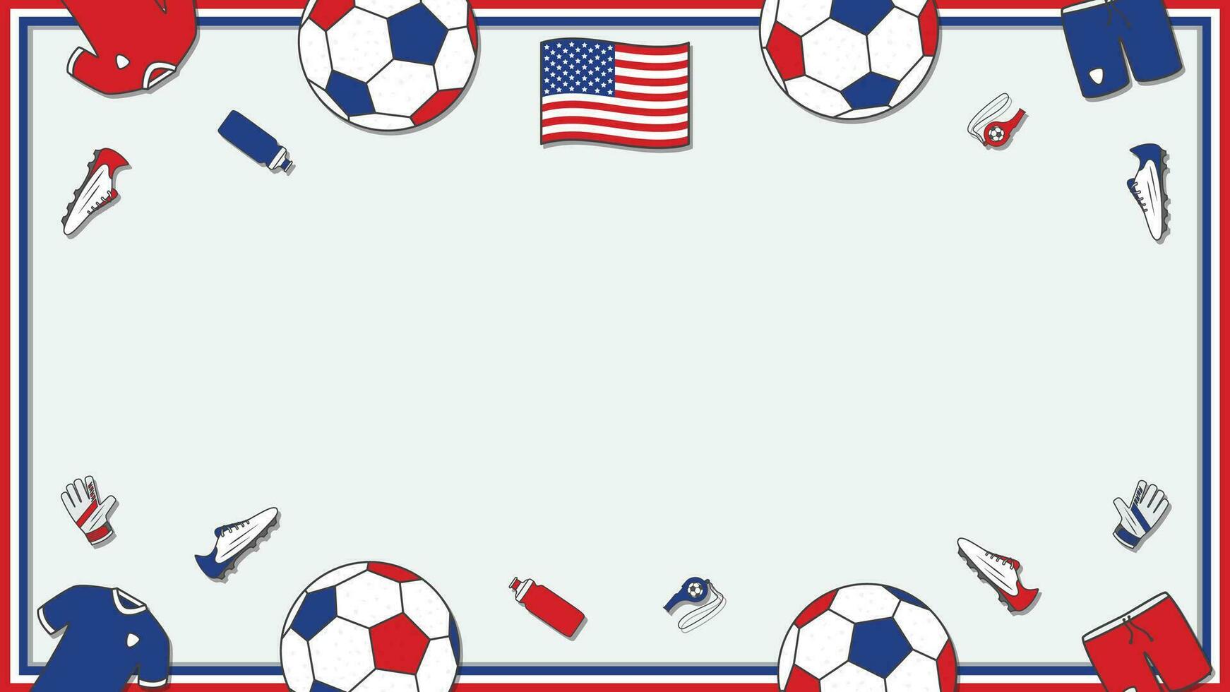 fútbol americano antecedentes diseño modelo. fútbol americano dibujos animados vector ilustración. campeonato en unido estados