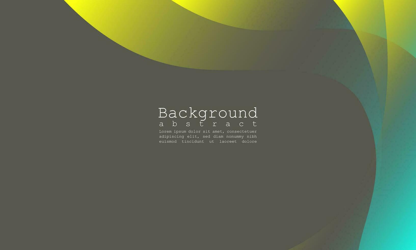 abstract geometric background liquid gradient waves yellow and blue colorfull rainbow eps 10 vector