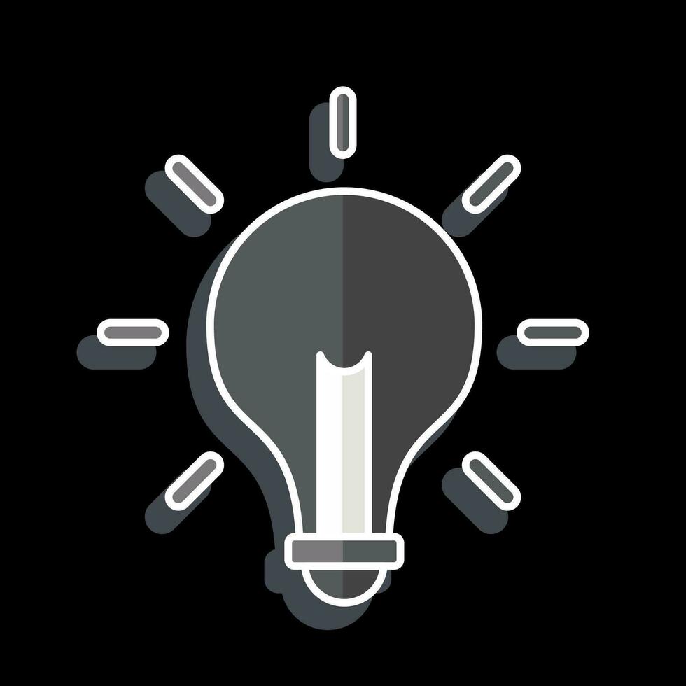 Icon Solution. related to Business Analysis symbol. glossy style simple design editable. simple illustration vector
