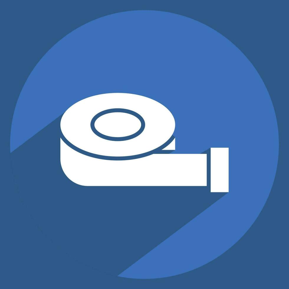 Icon Measurable. related to Business Analysis symbol. long shadow style simple design editable. simple illustration vector