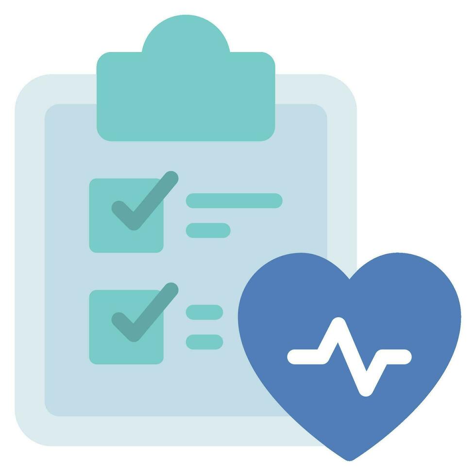 Health Screening icon Illustration vector