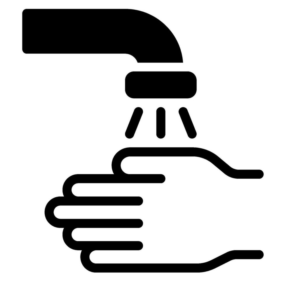 Hand washing icon Illustration vector