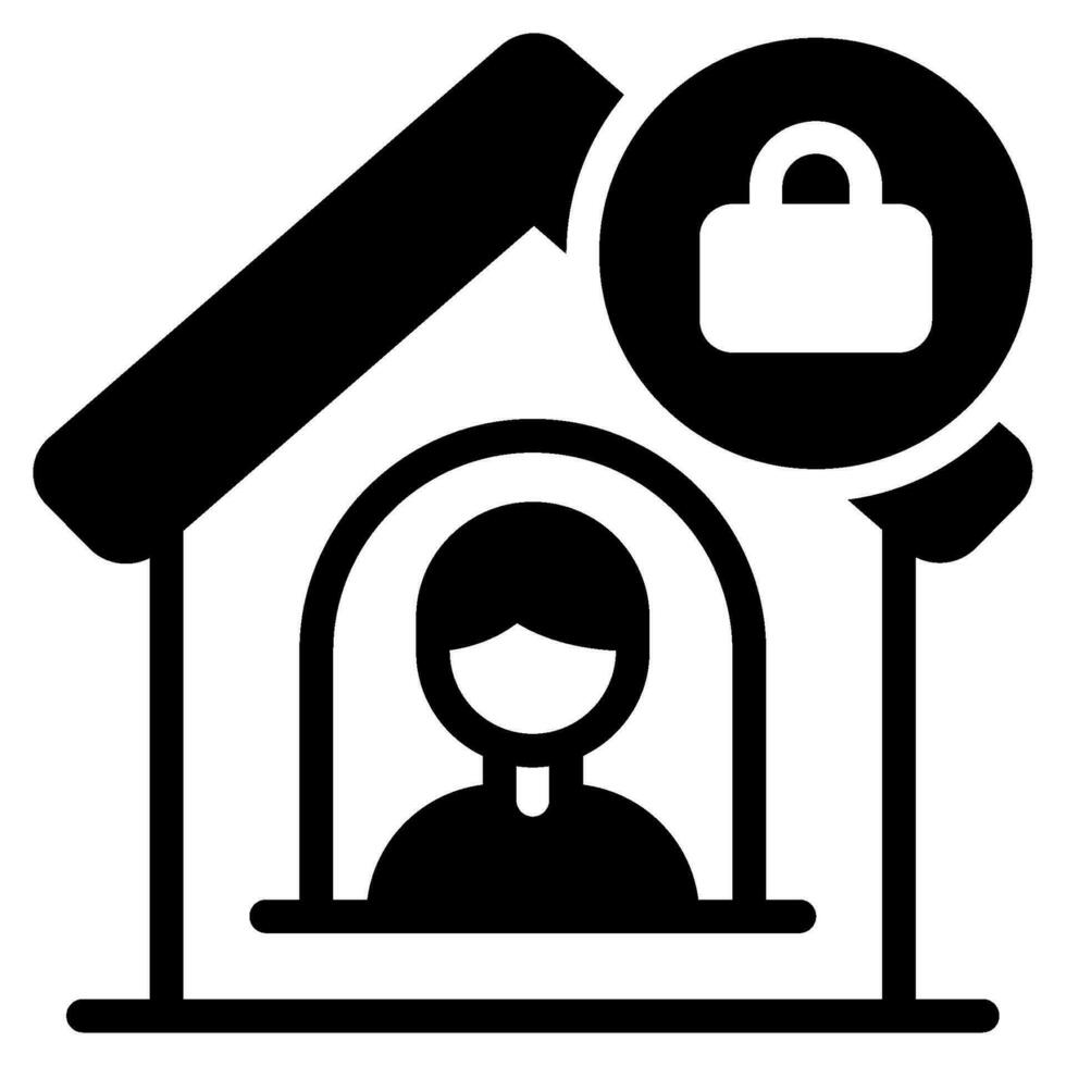 Quarantine Measures icon Illustration vector