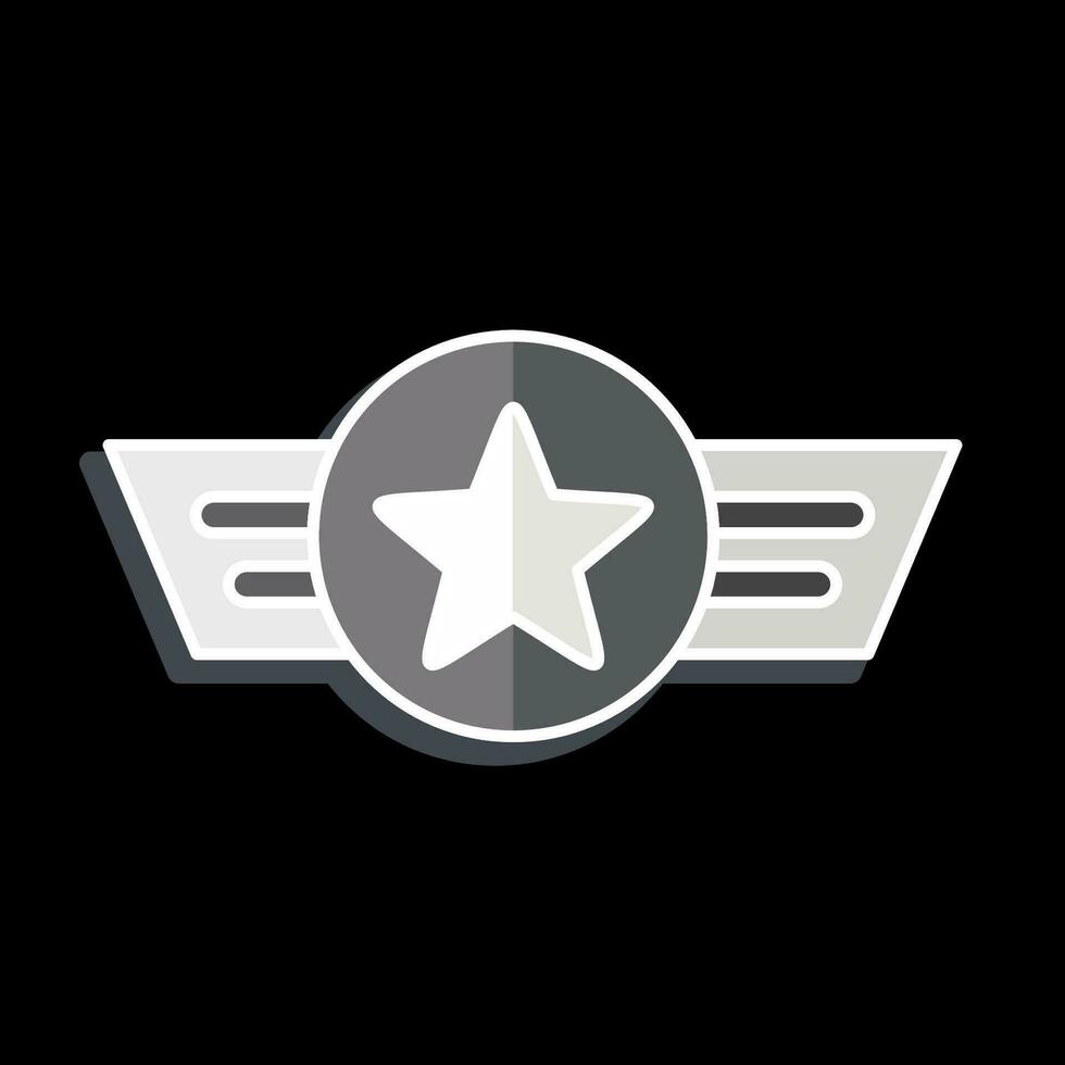 Icon Award 6. related to Award symbol. glossy style. simple design editable. simple illustration vector