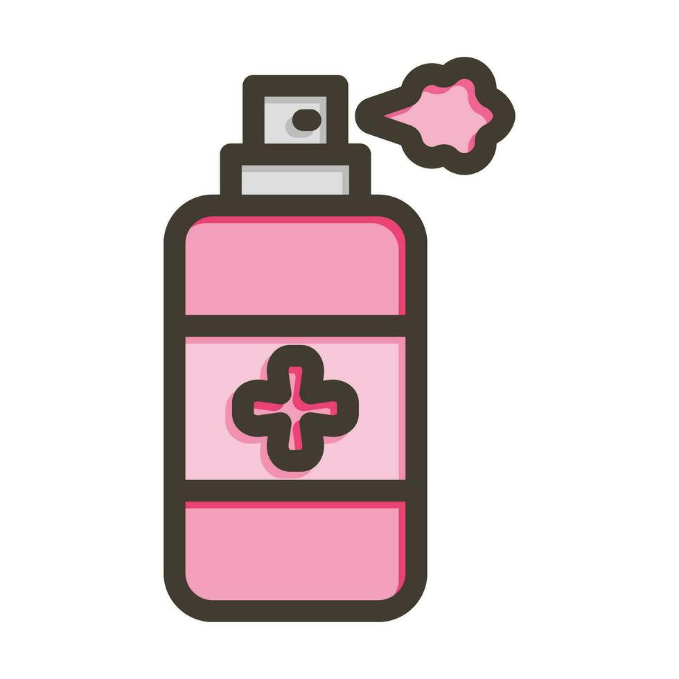 Air Freshener Vector Thick Line Filled Colors Icon For Personal And Commercial Use.