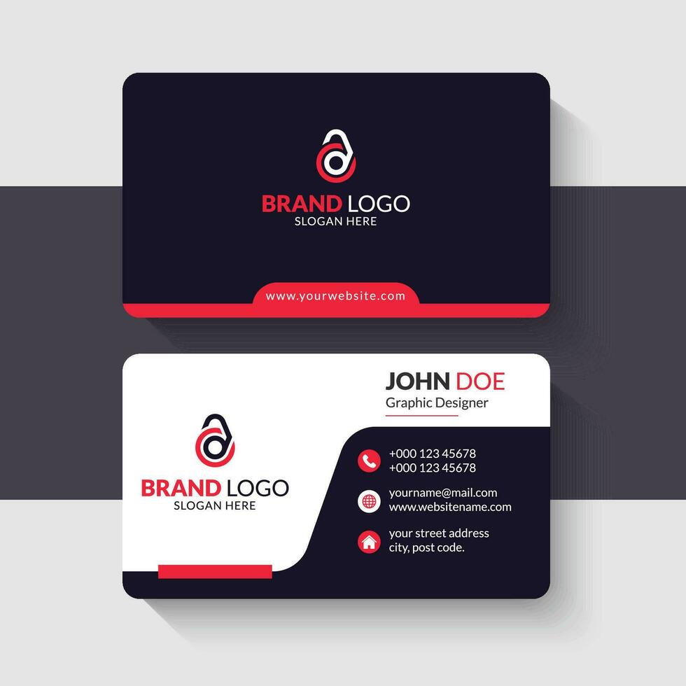 Corporate Business Card vector