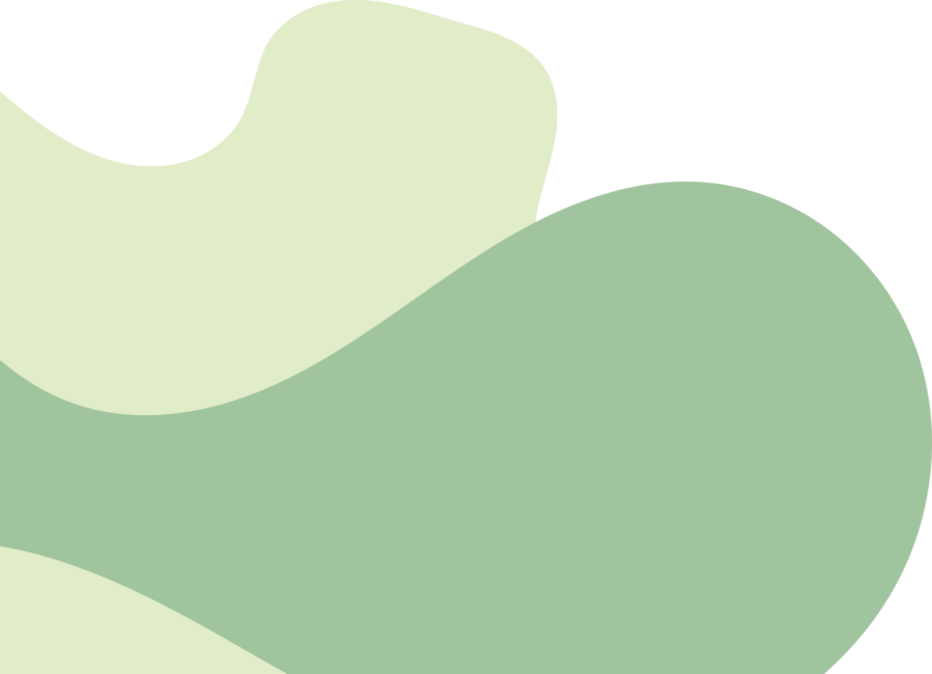 sage wavy corner. fluid corner illustration suitable for background, layout, banner. png
