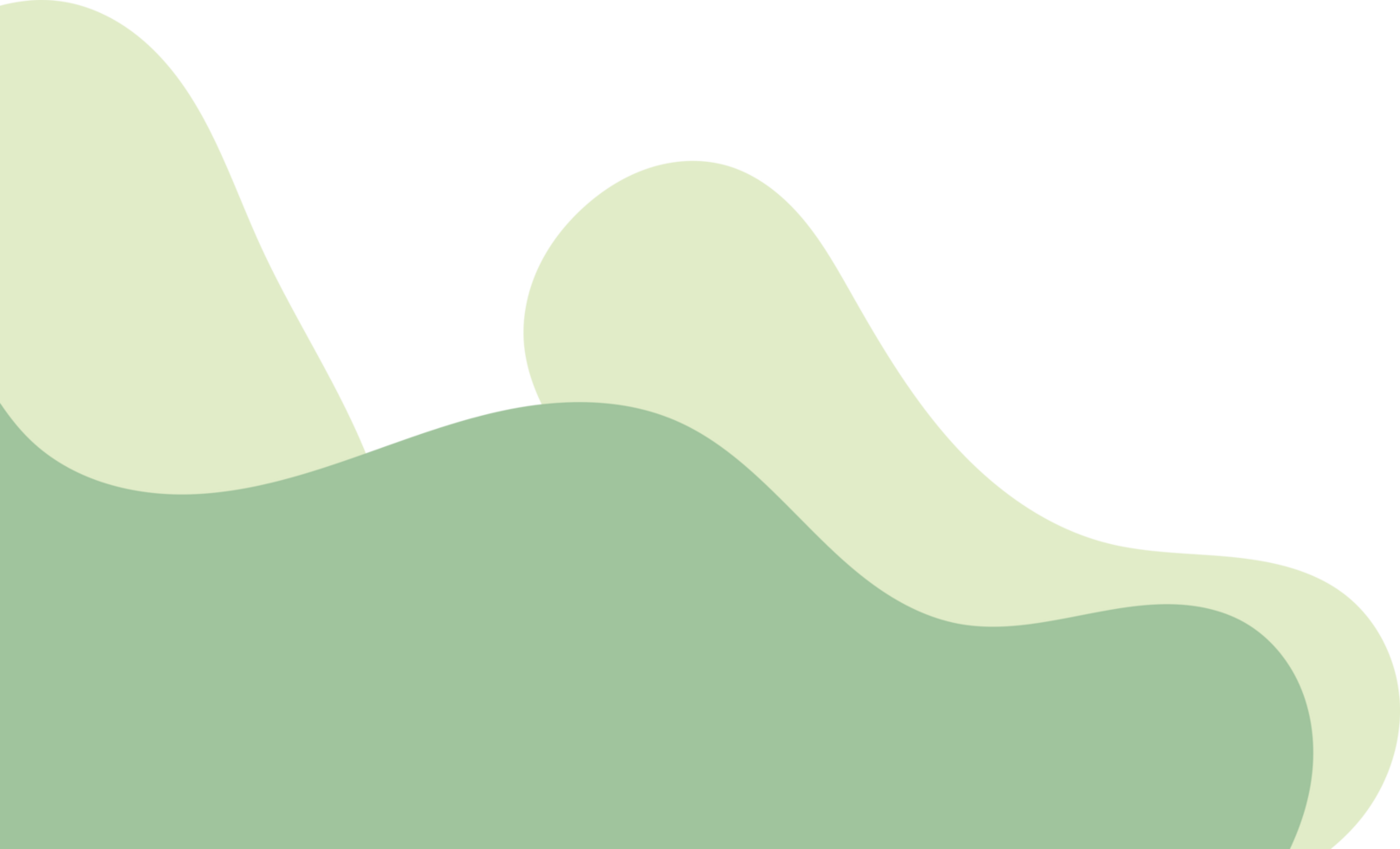 sage wavy corner. fluid corner illustration suitable for background, layout, banner. png
