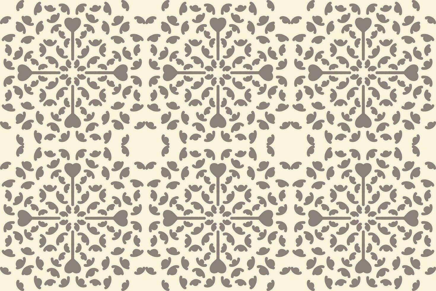 batik motif design, can be used for background or fabric design. This design can be connected repeatedly and will always connect vector