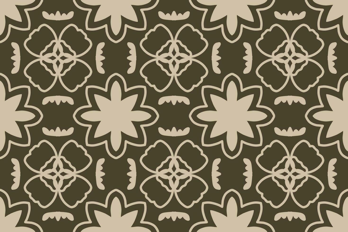 batik motif design, can be used for background or fabric design. This design can be connected repeatedly and will always connect vector