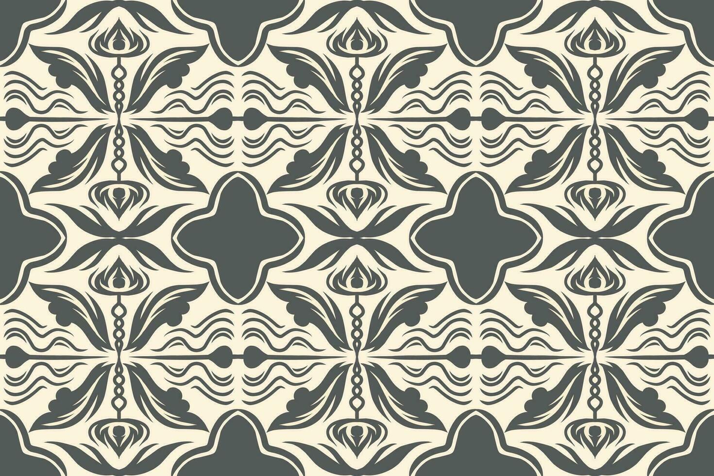 batik motif design, can be used for background or fabric design. This design can be connected repeatedly and will always connect vector
