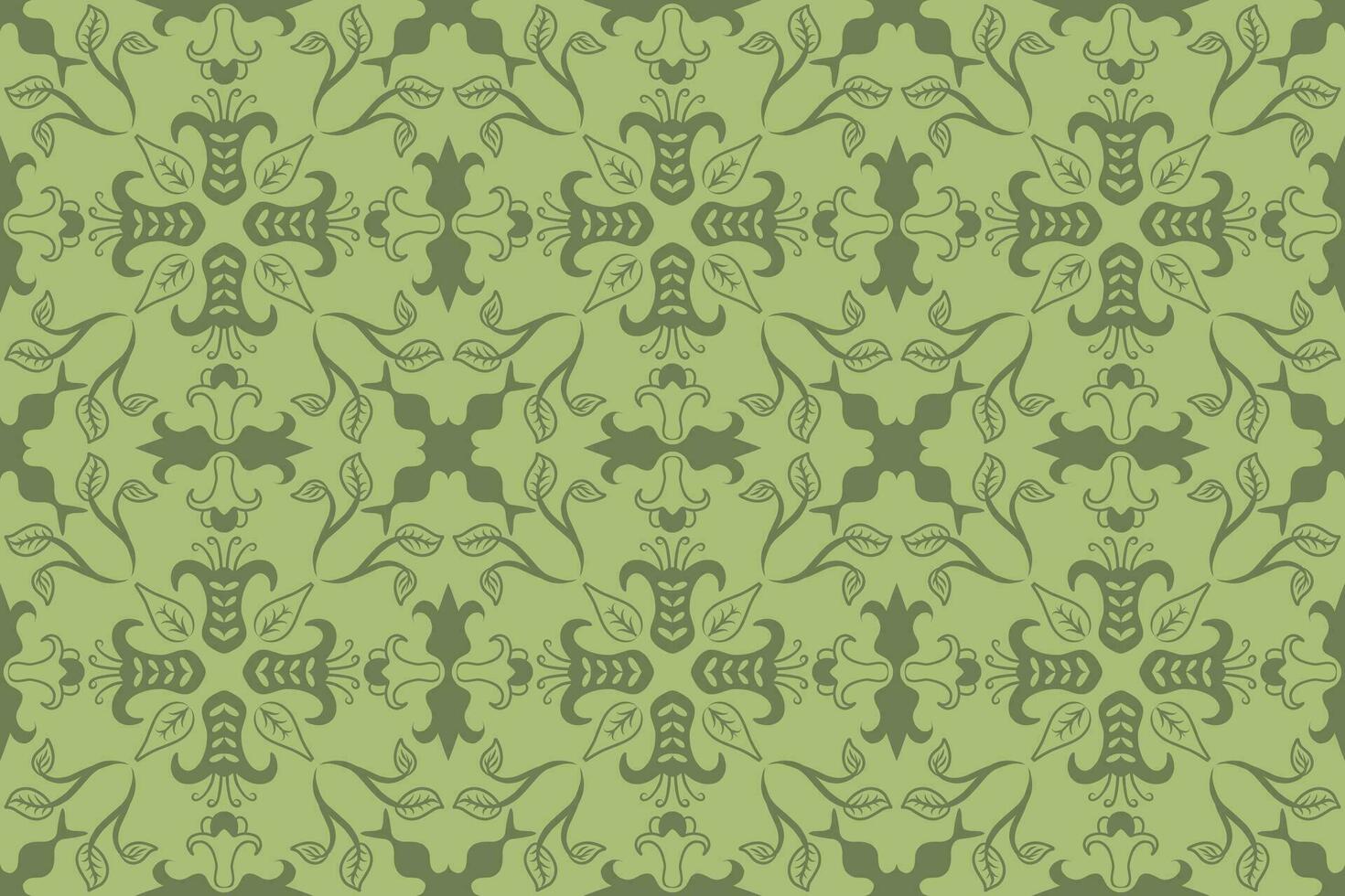 batik motif design, can be used for background or fabric design. This design can be connected repeatedly and will always connect vector