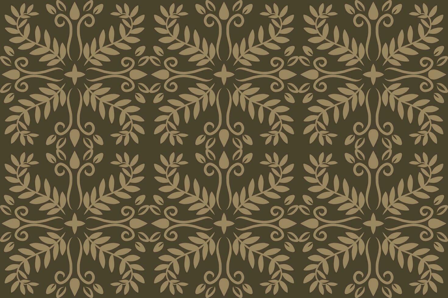 batik motif design, can be used for background or fabric design. This design can be connected repeatedly and will always connect vector