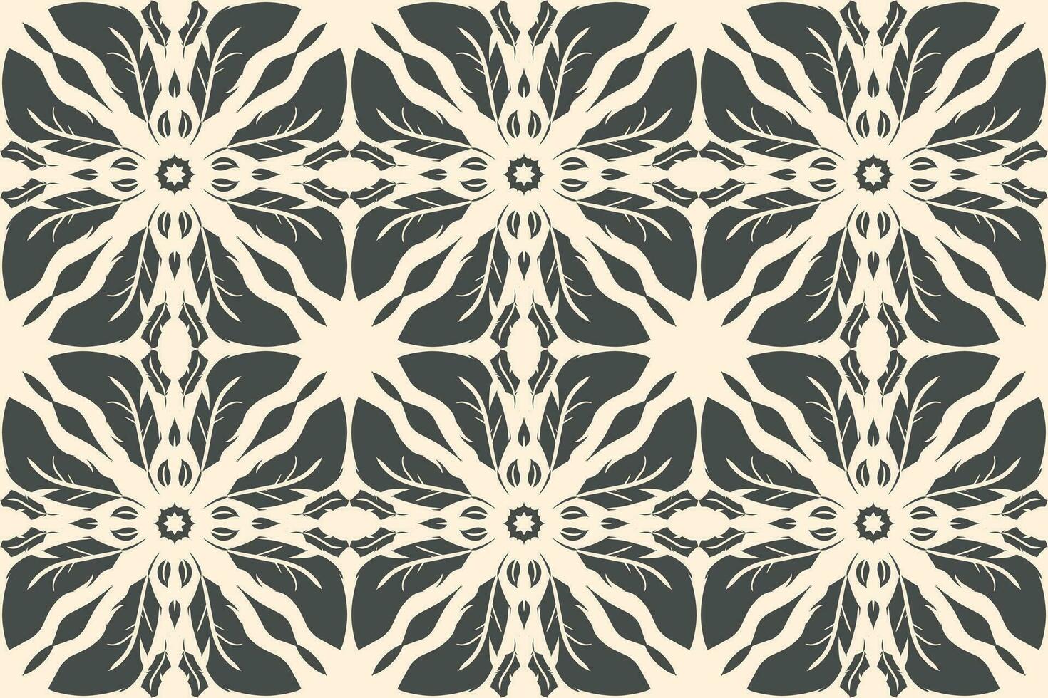 batik motif design, can be used for background or fabric design. This design can be connected repeatedly and will always connect vector