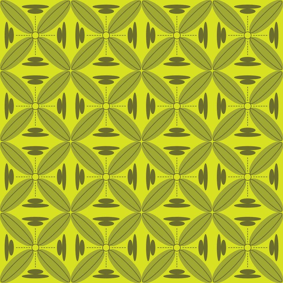 batik motif design, can be used for background or fabric design. This design can be connected repeatedly and will always connect vector