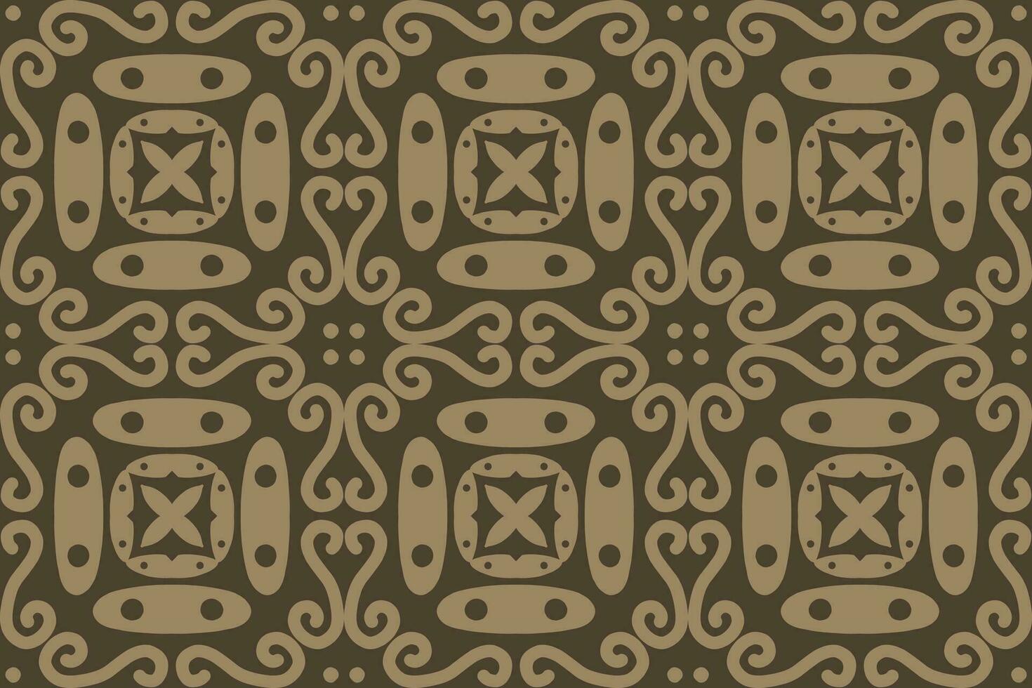 batik motif design, can be used for background or fabric design. This design can be connected repeatedly and will always connect vector