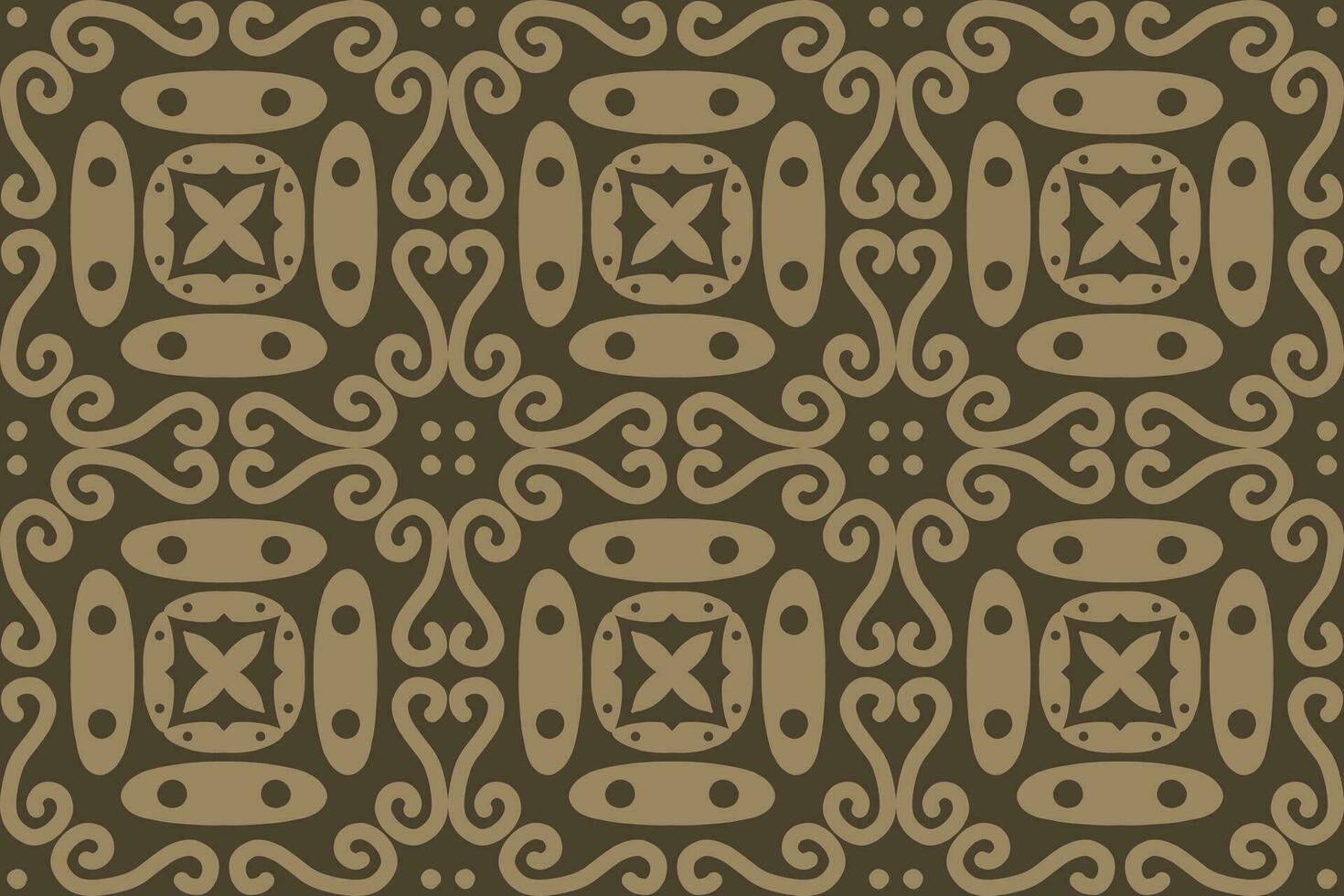 batik motif design, can be used for background or fabric design. This design can be connected repeatedly and will always connect vector