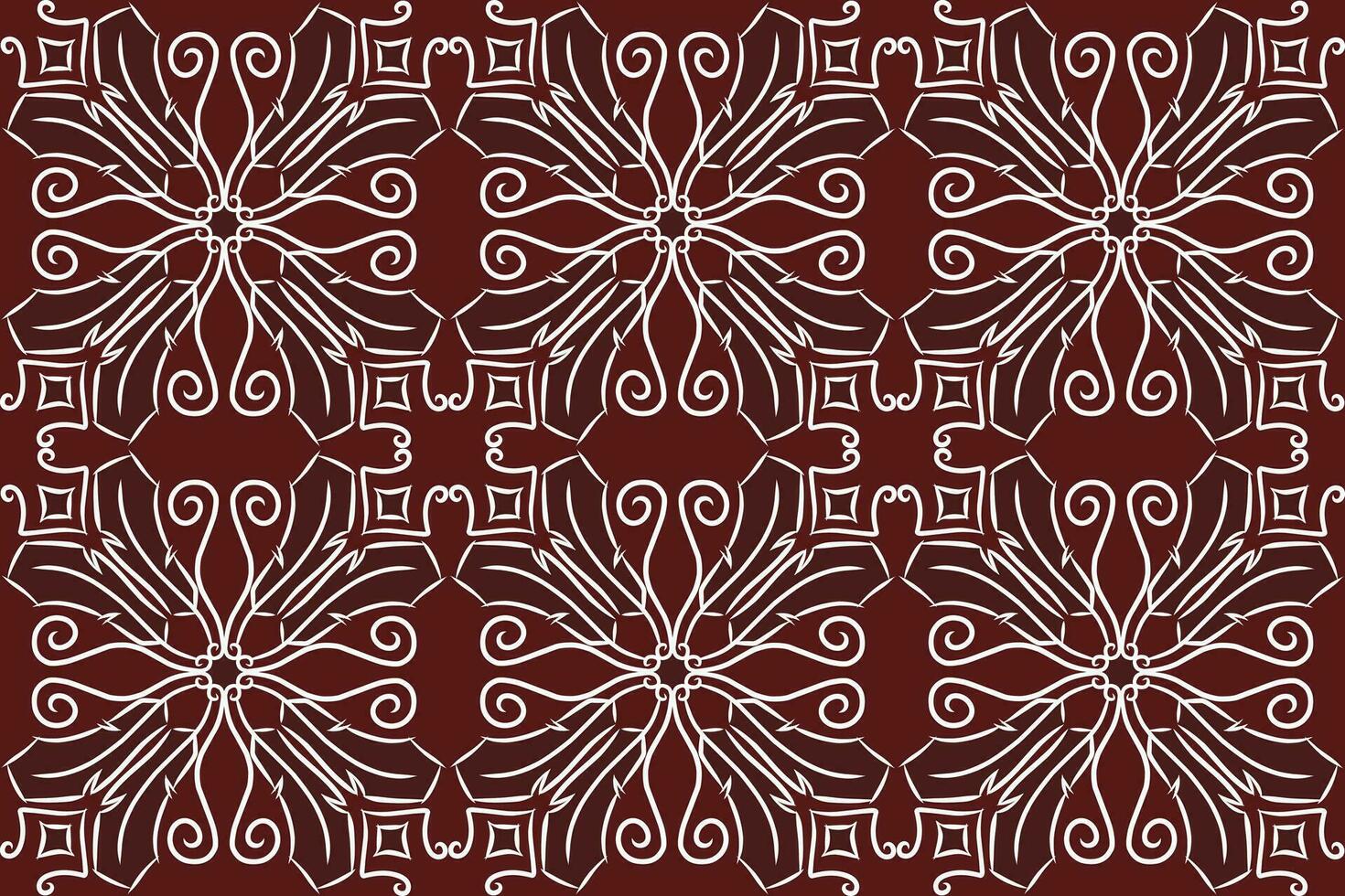 batik motif design, can be used for background or fabric design. This design can be connected repeatedly and will always connect vector