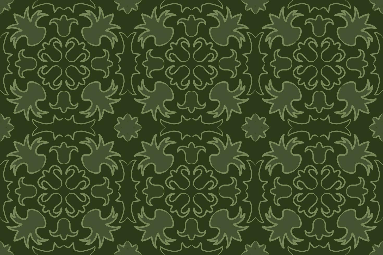 batik motif design, can be used for background or fabric design. This design can be connected repeatedly and will always connect vector