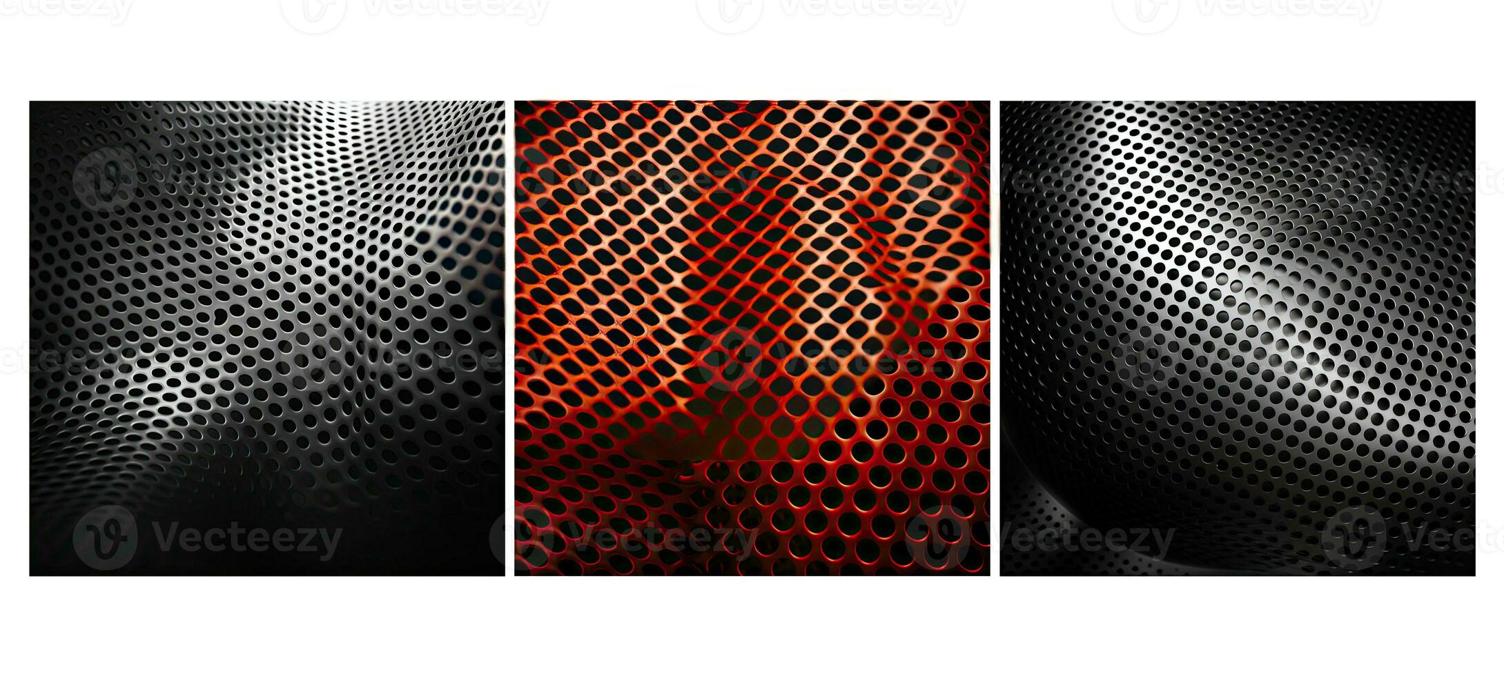 design perforated texture background photo