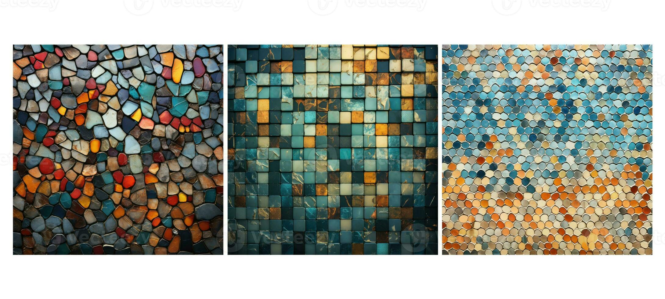 abstract mosaic texture background photo