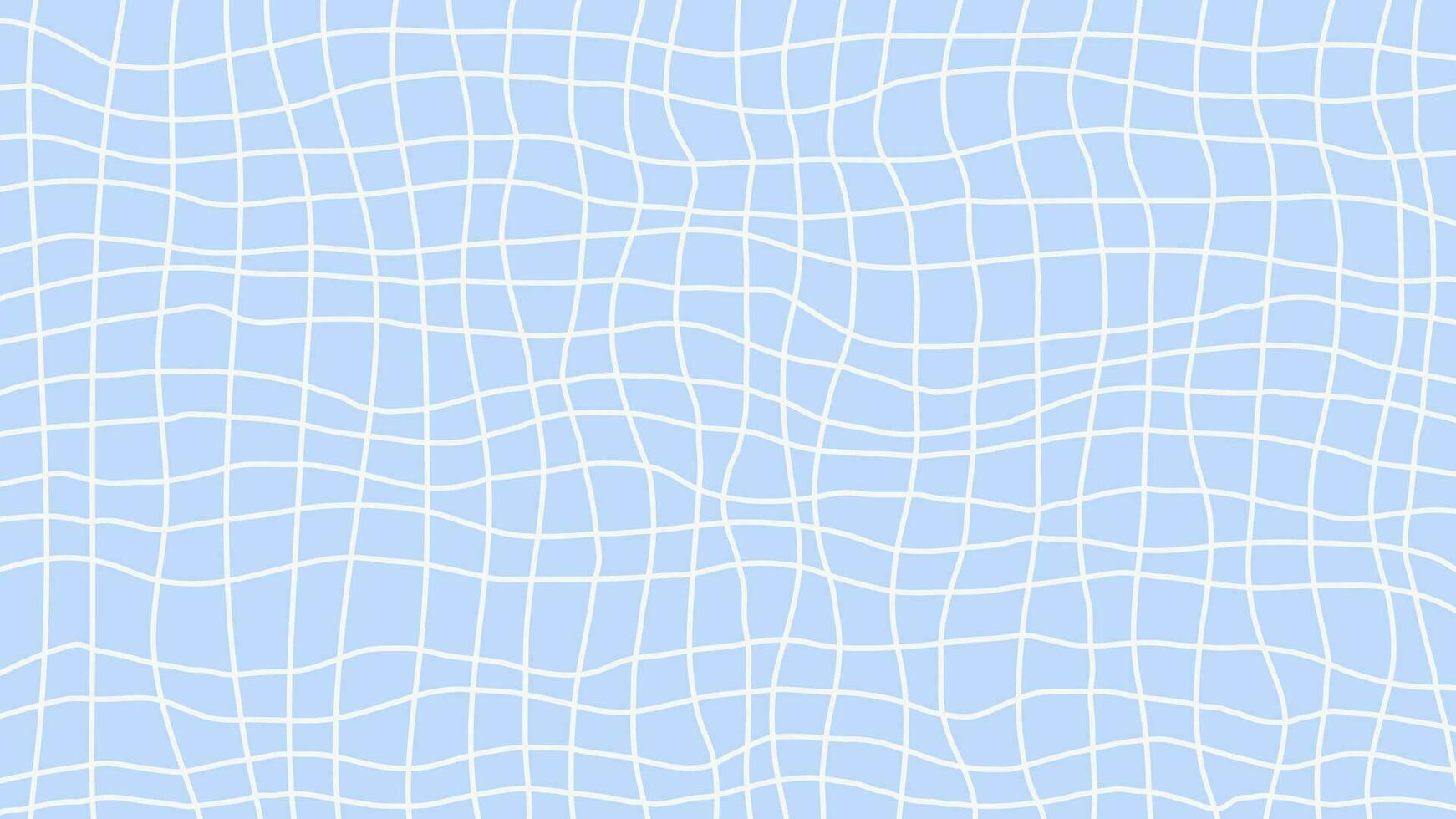 Twisted grid blue background vector