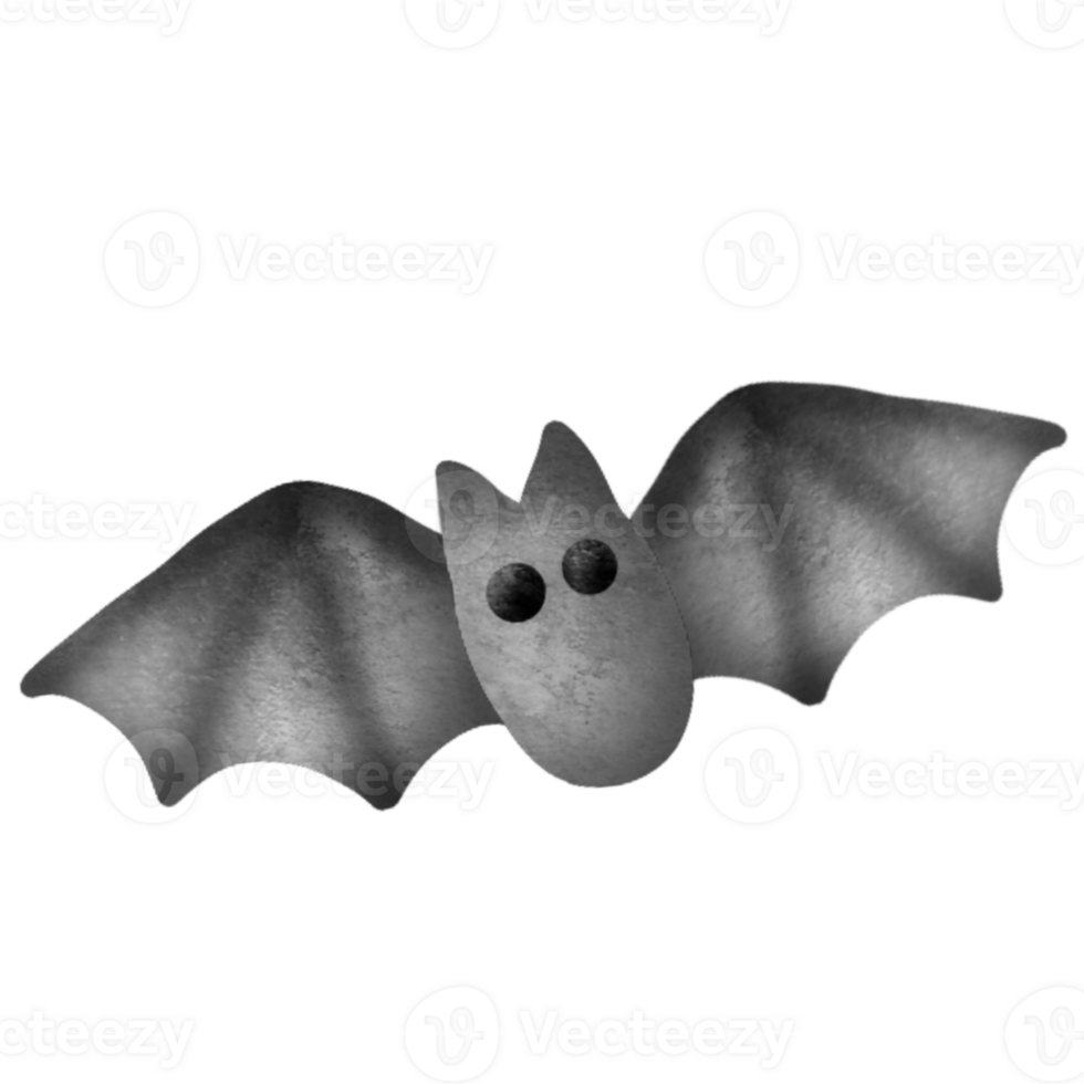 Halloween black bat. png