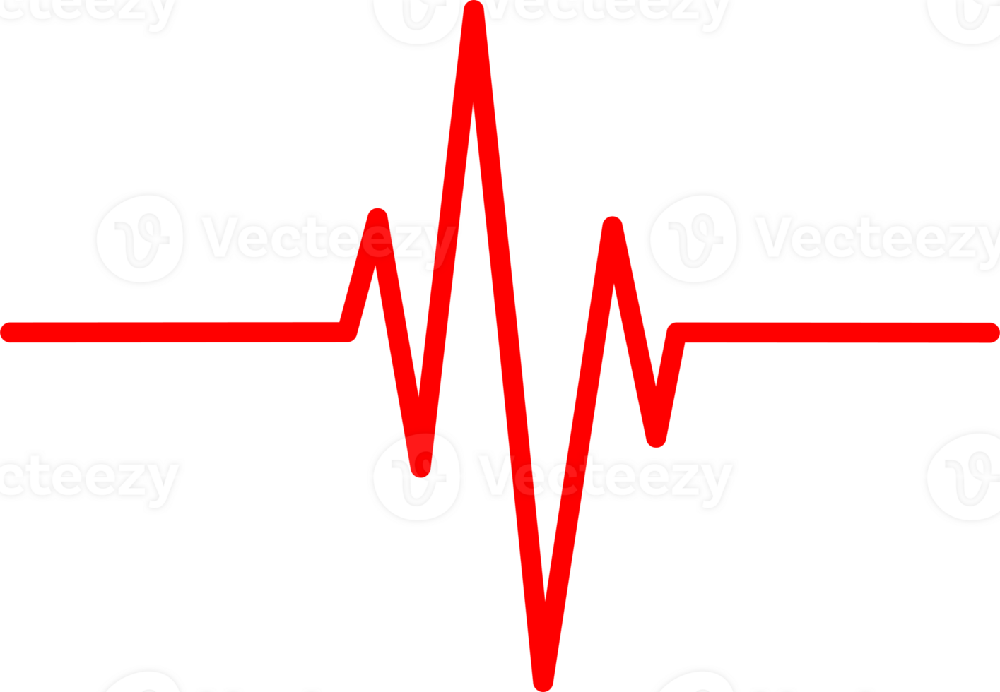 Heartbeat pulse line health medical concept for graphic design, logo, web site, social media, mobile app, ui illustration png