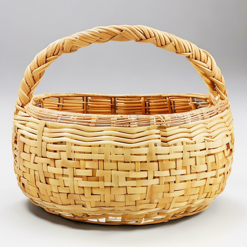 Modern basket image ai generated photo