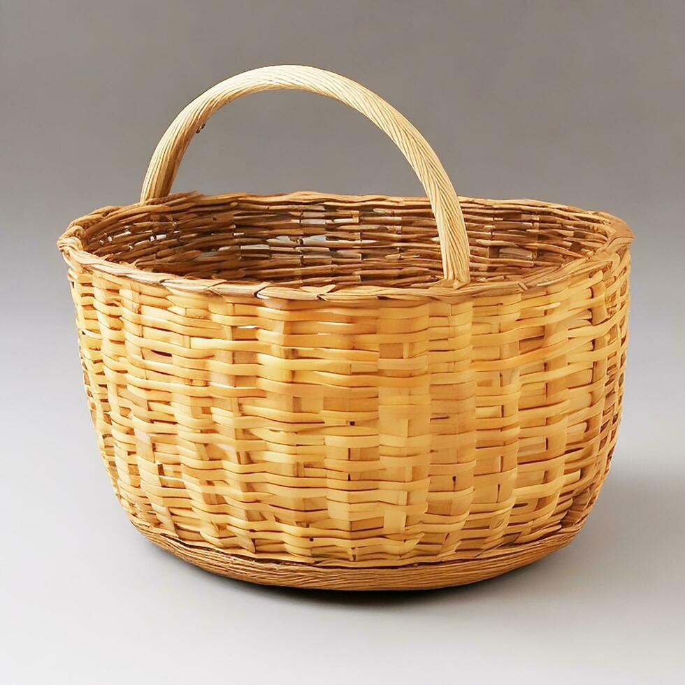 Modern basket image ai generated photo